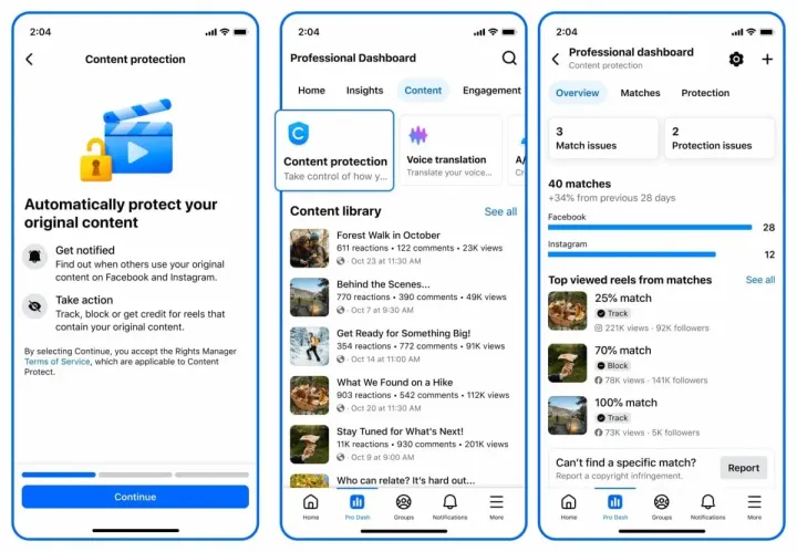 Meta Launches New "Content Protection" Tool: Stop Stolen Reels Instantly